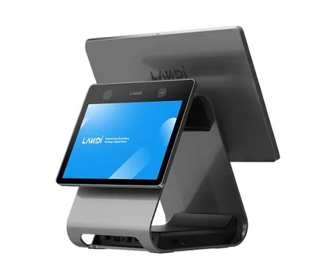 Punto de venta Landi de doble pantalla
